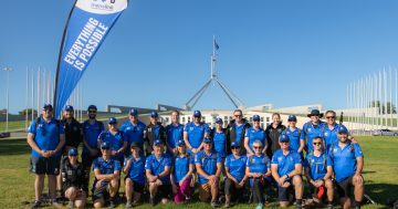 Menslink Great Walk kicks off in brilliant Canberra sunshine, with challenges aplenty ahead