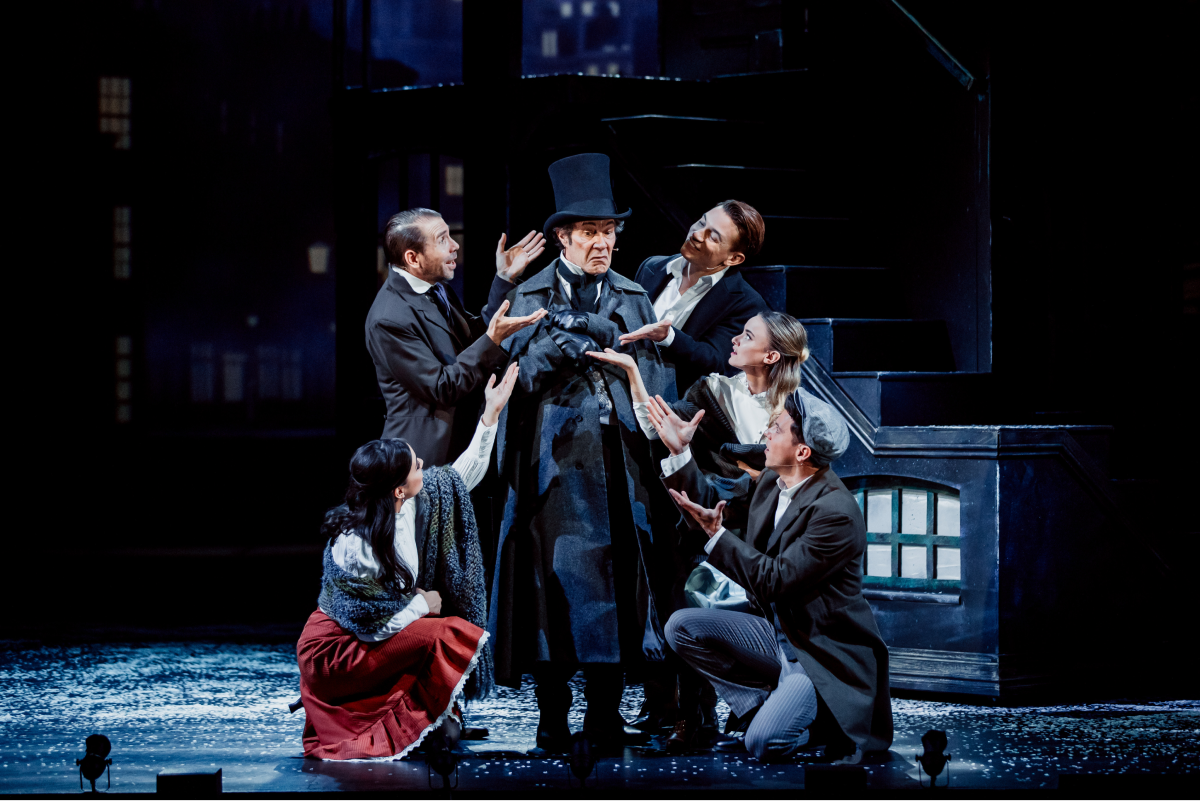 A Christmas Carol on stage