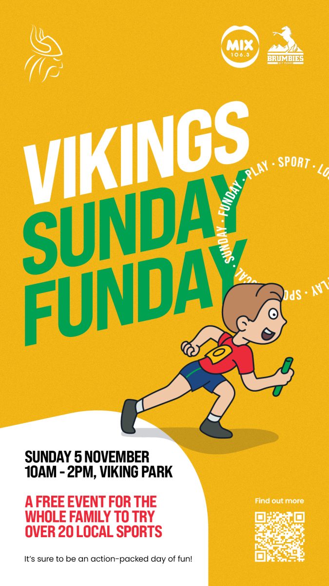 A poster about Vikings Group Sunday Funday