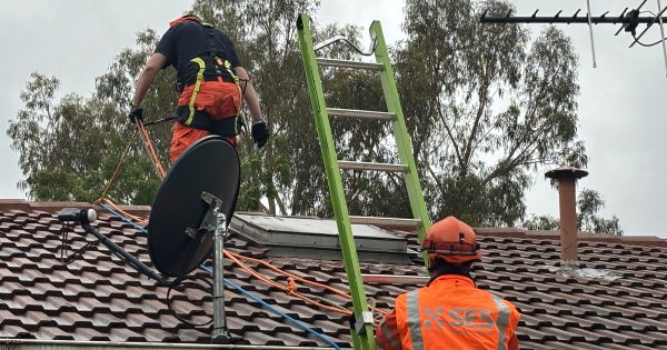 SES and Fire and Rescue receive 81 requests for assistance in less than a day as severe thunderstorms hit ACT