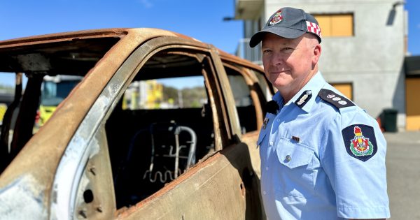 Don't park your car in long grass this summer, ACT firies warn