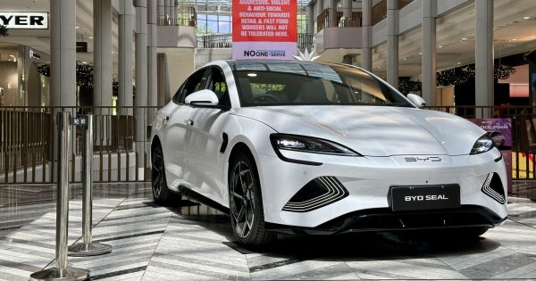 Pre-production version of 'highly anticipated' EV arrives in Canberra