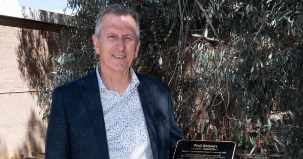 Canberra basketball royalty Phil Brown continues to be recognised for incredible career