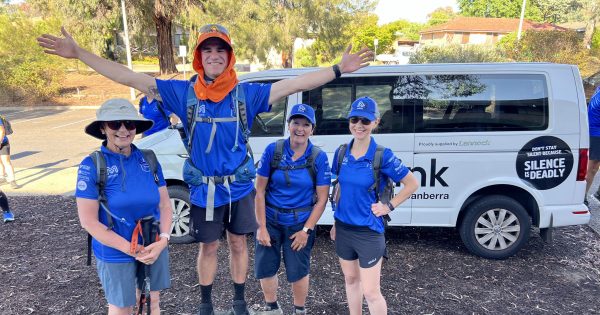 Menslink walkers tired but satisfied after an epic trek and an enormous achievement