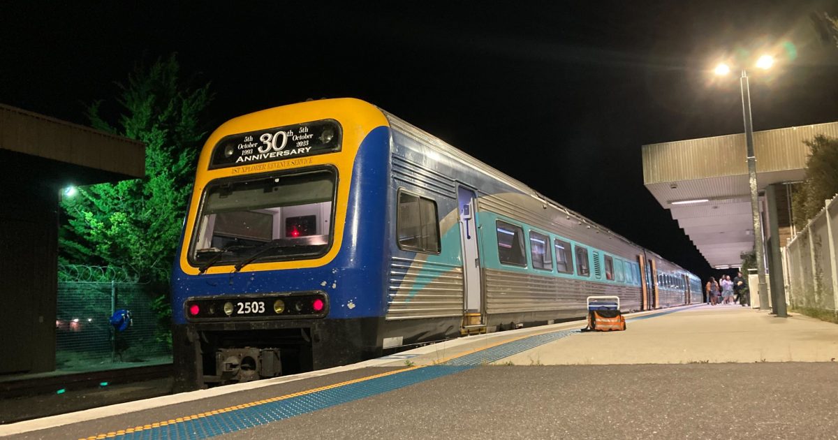 Is it more romantic to take the Canberra to Sydney train Riotact