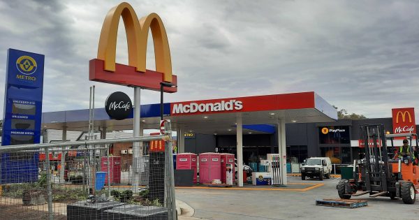 Phillip's new Maccas and Metro service station to open on Friday