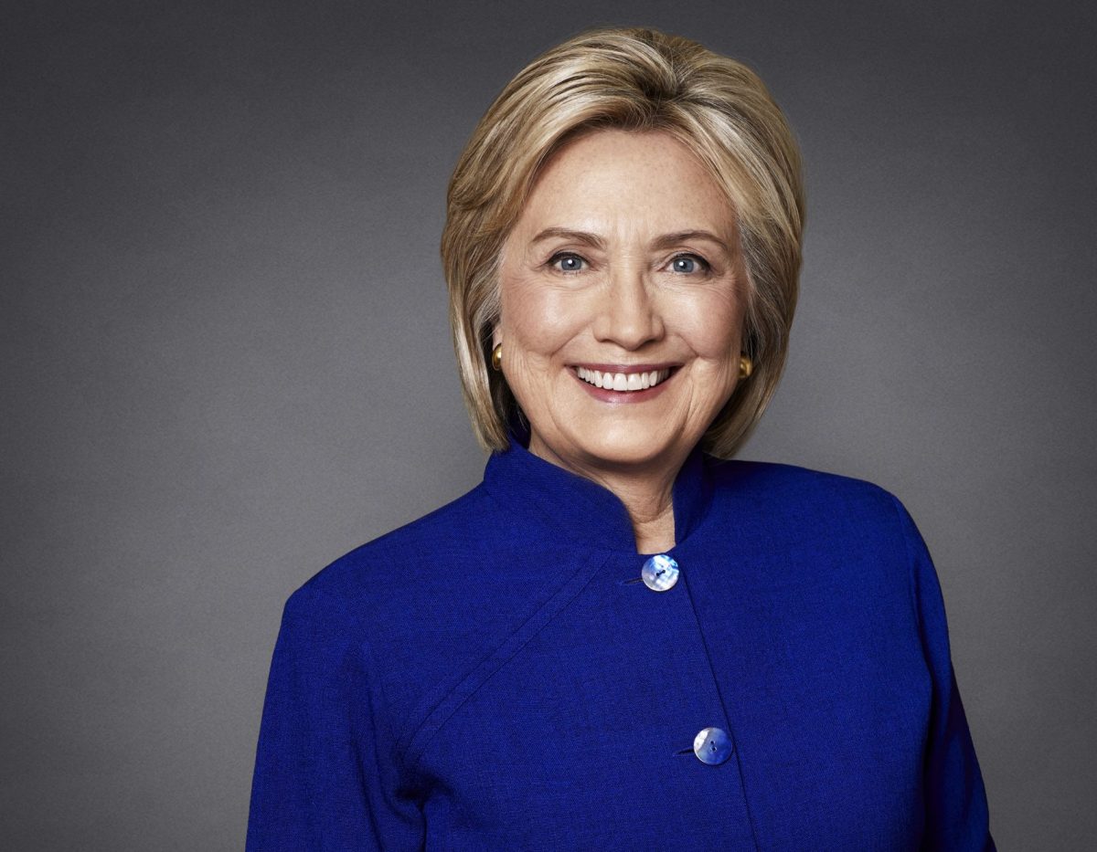 Hillary Clinton smiles