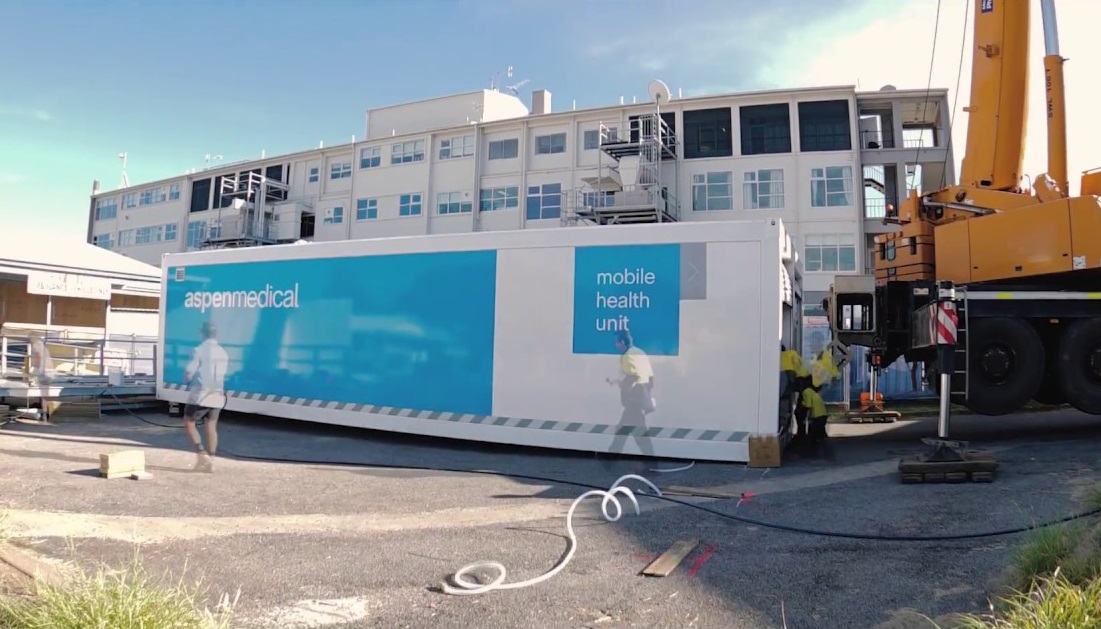 medical mobile trailer