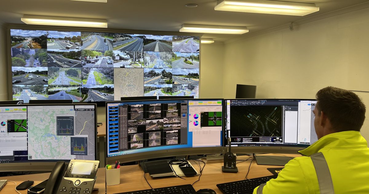 Inside the Traffic Management Centre (TMC)