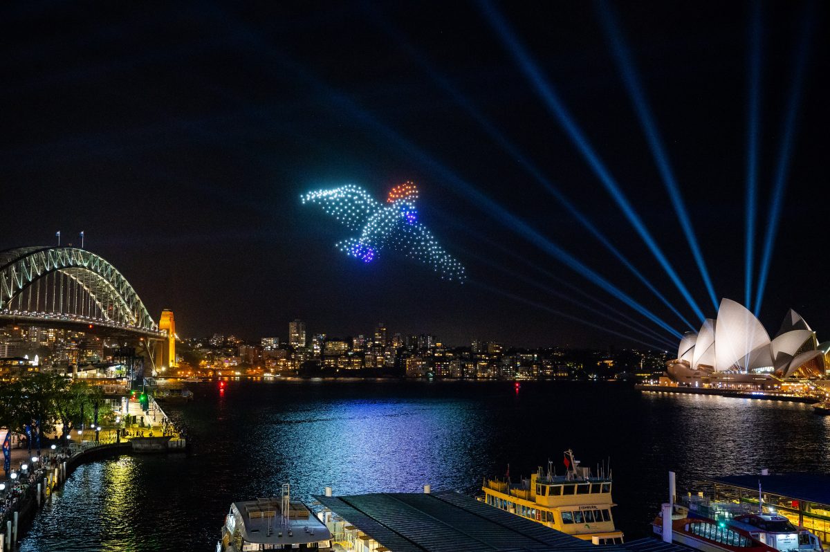 Vivid Sydney drone show
