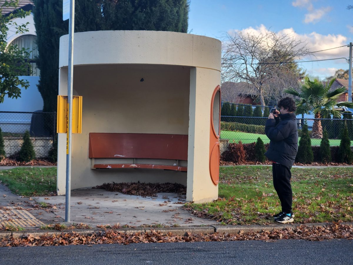 Canberra bus shelter