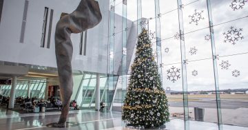 Police ramp up presence in Canberra Airport to prepare for 'increase in frustrated passengers' over Christmas