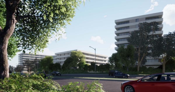 Long-awaited DA for key Woden site proposes 492 units across six buildings