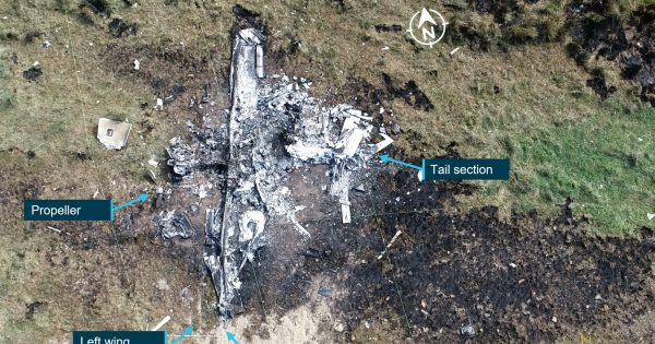 Witnesses of Gundaroo plane crash that killed man and three grandchildren saw aircraft 'rotating like a corkscrew', ATSB report says