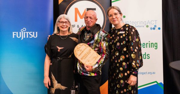 ACT Volunteer of the Year honoured for shining spotlight on people living with HIV
