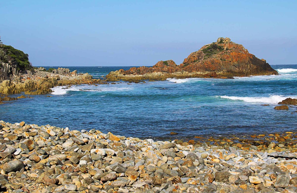 coastal inlet at national park