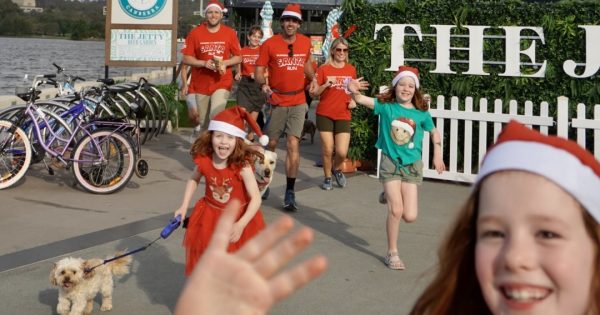 Grab your Santa hat and run for a good cause (and there's a free beer at the end)