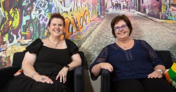 Candice and Anna deliver ACT Government's free business advice programs with lived experience