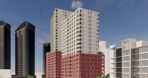 Two-tower proposal to add 277 apartments to Belconnen Town Centre