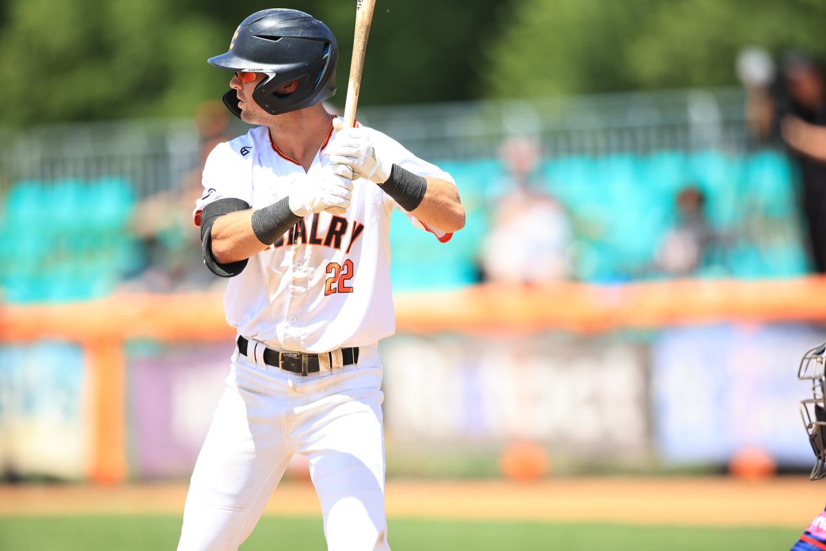 Cory Acton batting