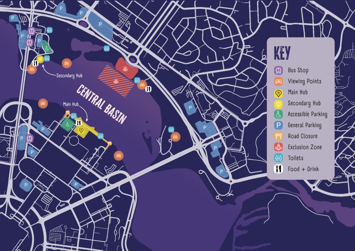 Drone Sky Show map