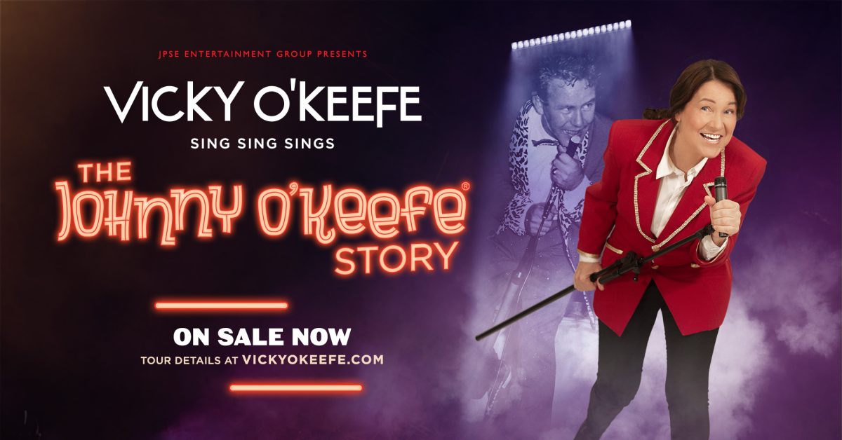 Vicky O’Keefe – The Johnny O’Keefe Story event poster