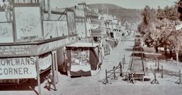 All aboard Goulburn’s fun cart on rail tracks