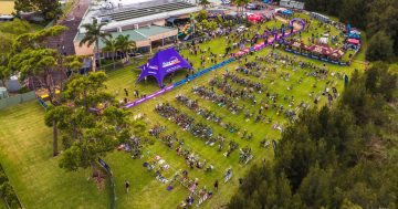 This weekend's triathlon festival in Batemans Bay expected to attract 600 entrants