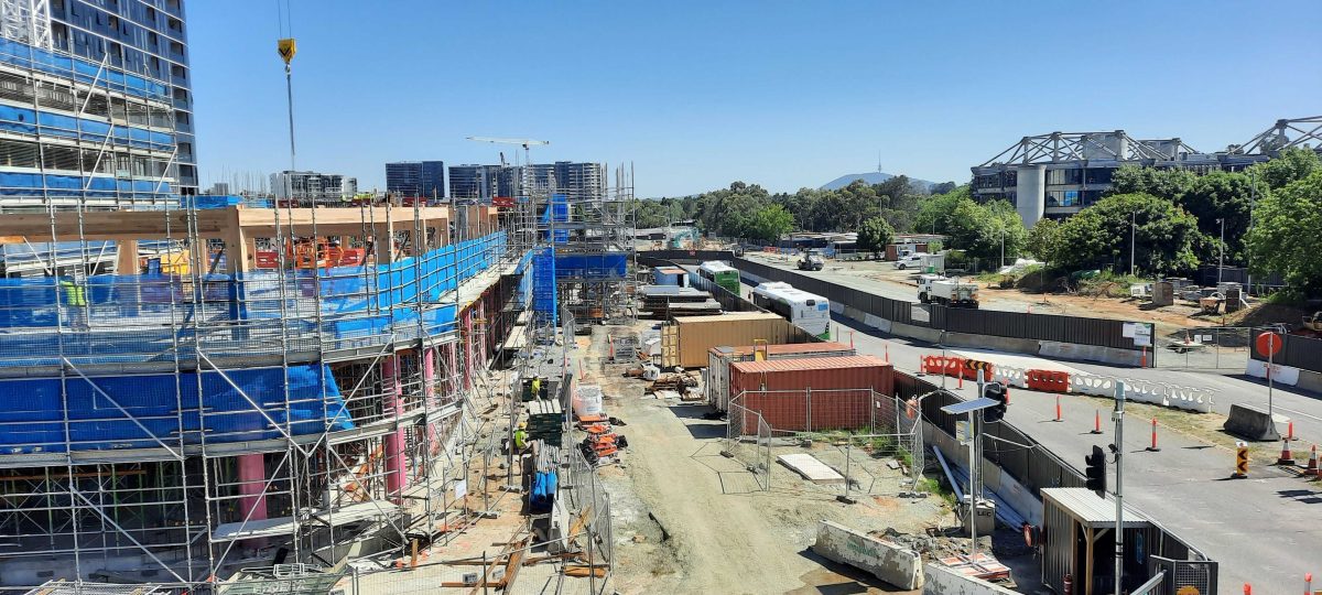 multi-storey building site