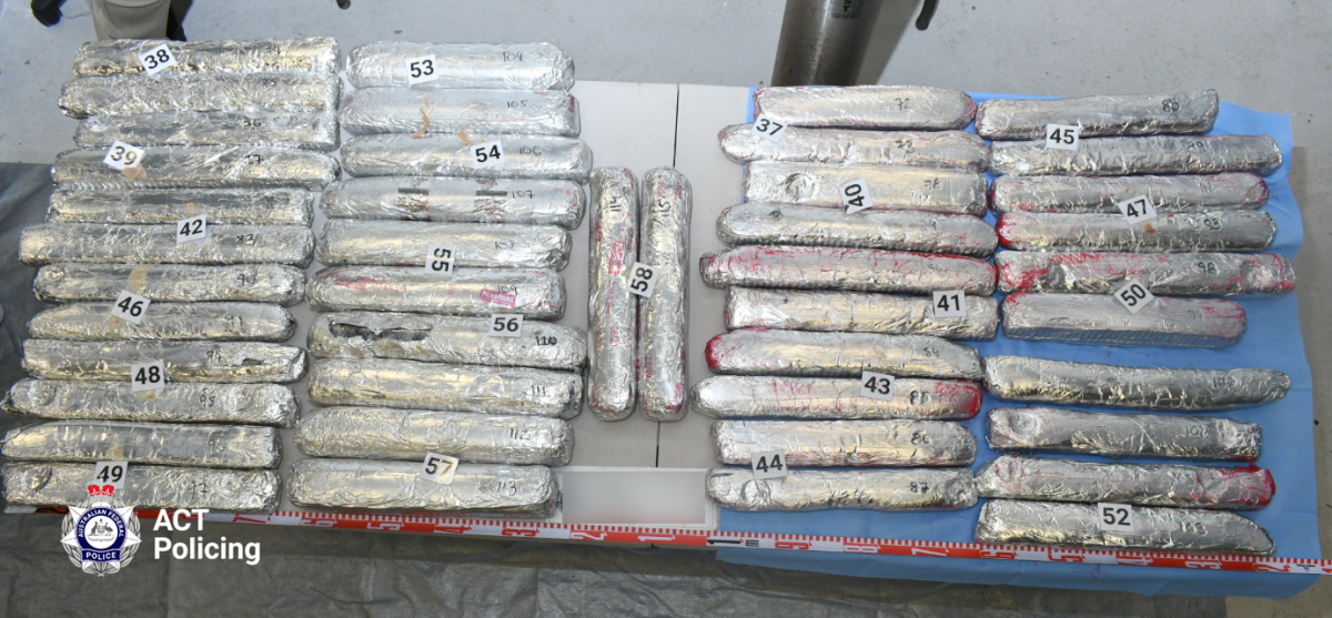 seized meth from car radiators