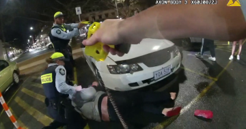 WATCH: Charge dismissed after police taser, forcefully arrest man allegedly drinking alcohol in Civic