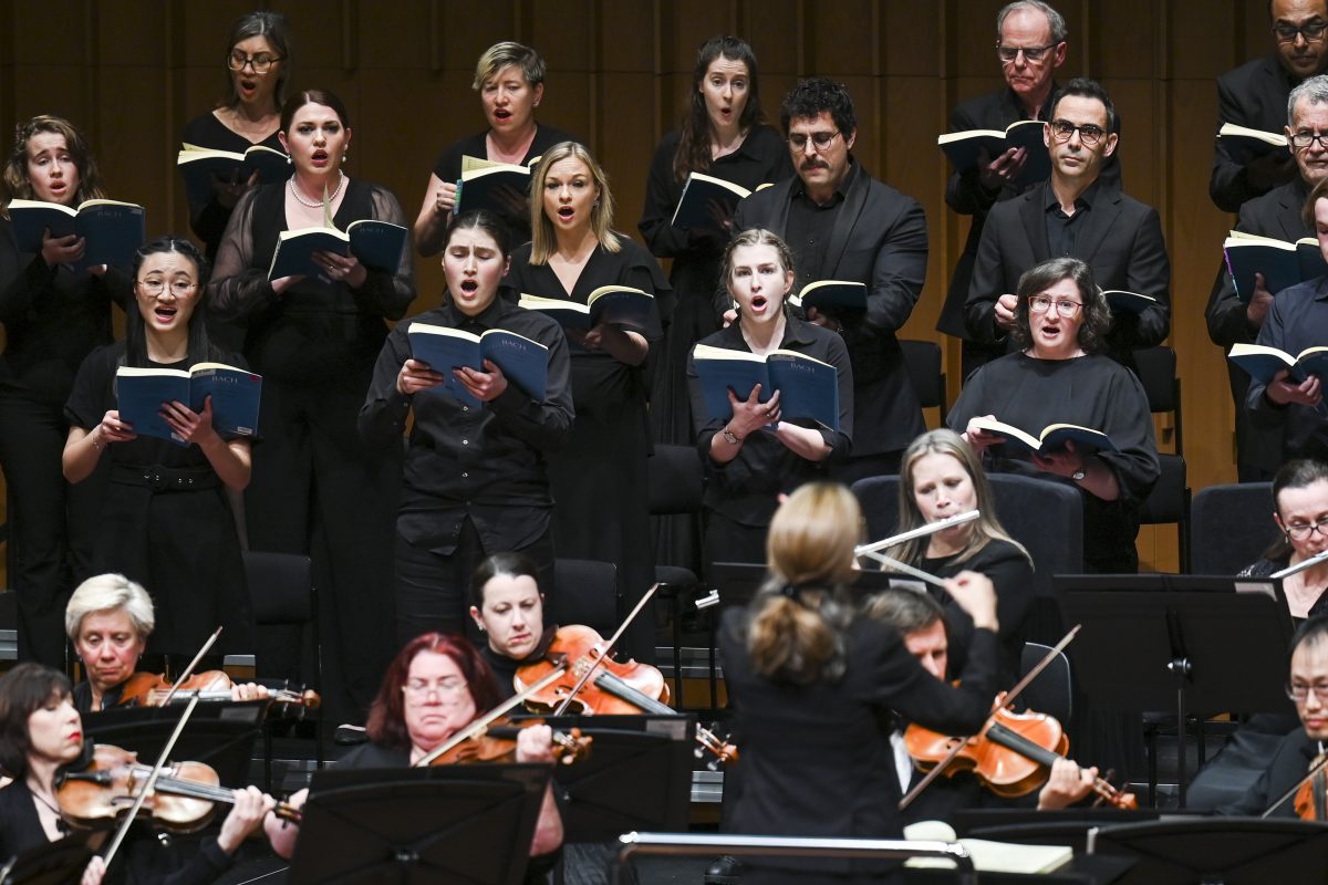 Singers in a choir