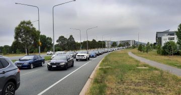 Police seek witnesses to car, bicycle crash on Cotter Road