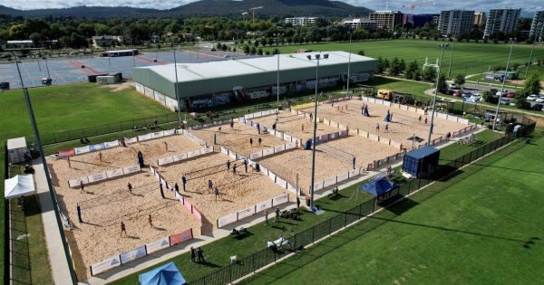 The ACT Beach Volleyball Open provides an opportunity to showcase the sport in Canberra