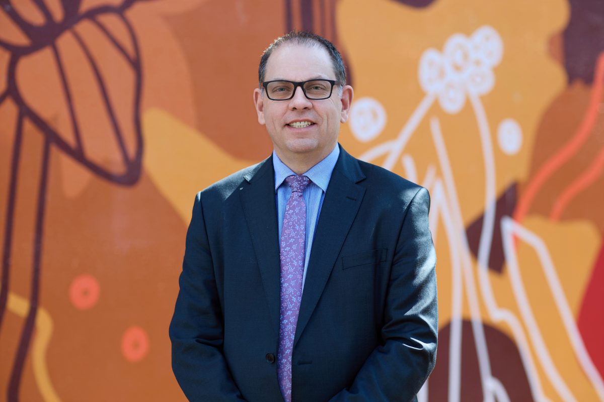 Smiling man in a suit