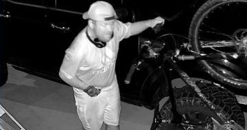 WATCH: Alleged burglar caught on camera taking bike from Holt garage