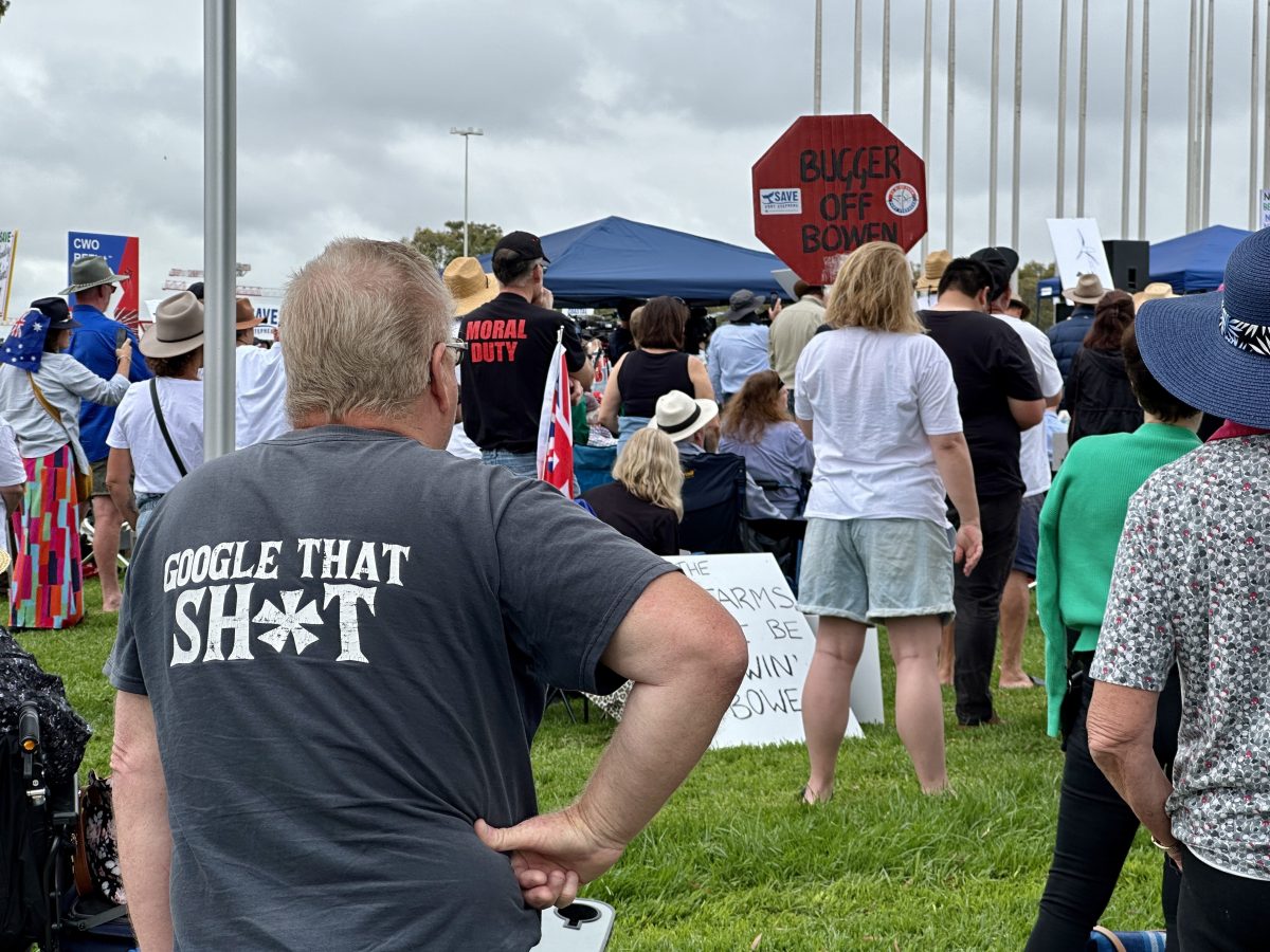 anti-renewables protestors