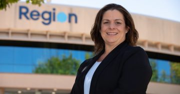 Region sales director Kirsty Tomas has found a home in 'just right' Canberra