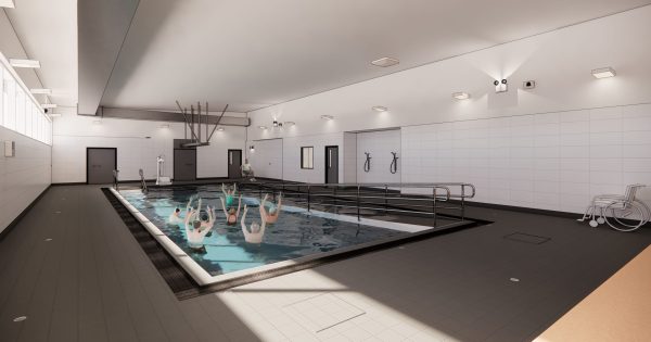 Construction finally starts on long-awaited southside hydrotherapy pool