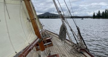 Lake Burley Griffin now home to the oldest sailing yacht in Australia