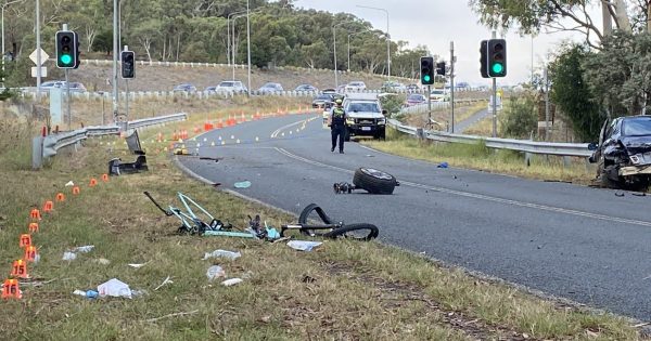 Cyclist dies after crash on Lady Denman Drive in ACT's second fatal collision for 2024