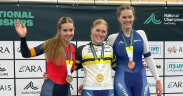 Canberra cyclist Lauren Bates is unstoppable