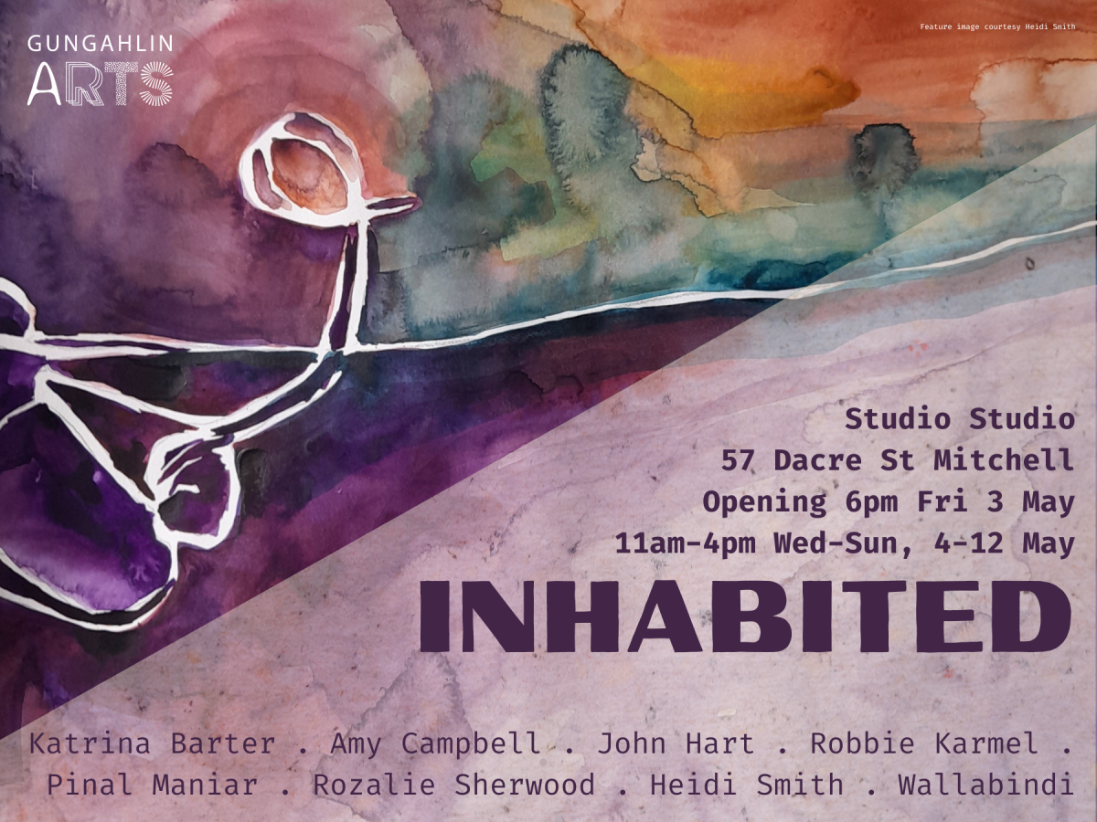 Inhabited event poster