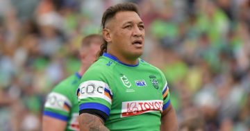 Josh Papali’i prepares for his 300th NRL game for the Raiders this Sunday