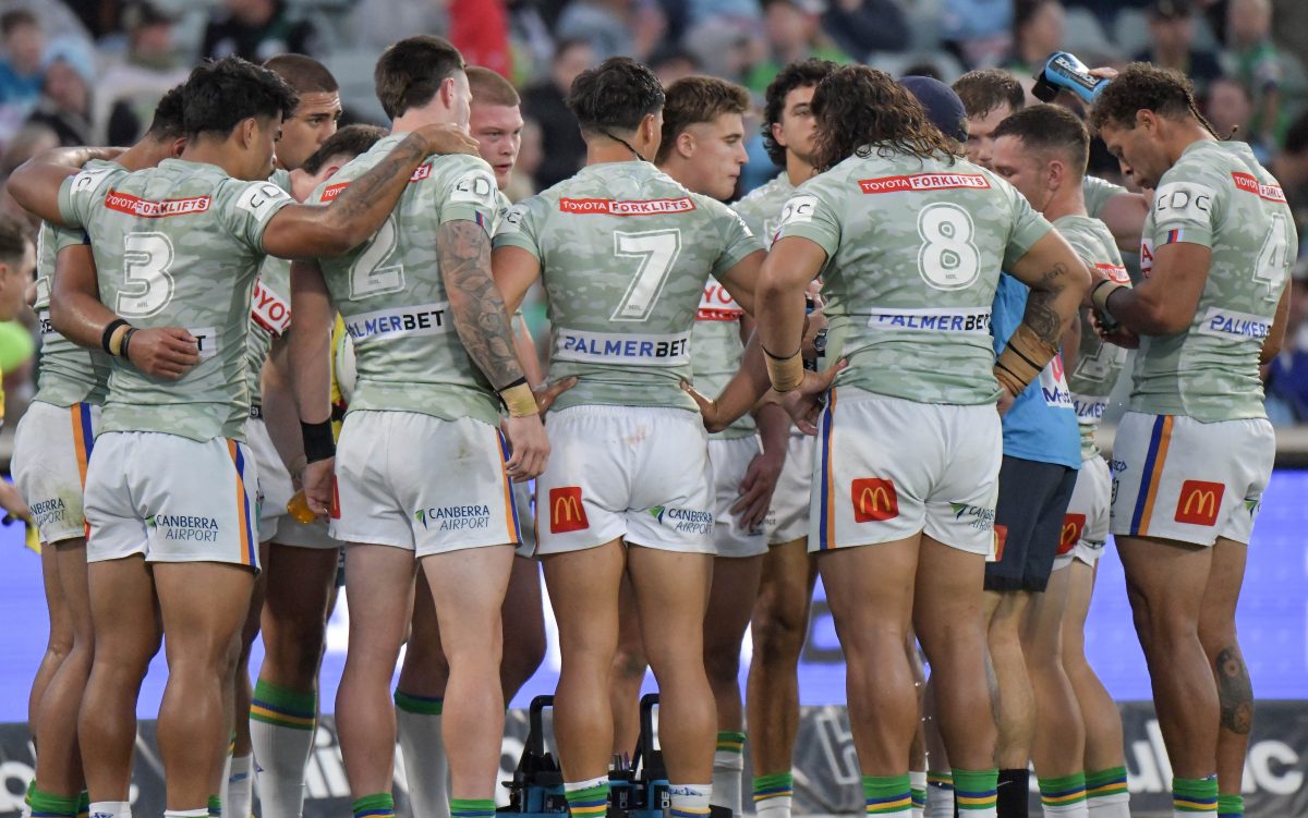 The Sharks dominated the Raiders in a game that celebrated Ricky Stuart's 500th NRL game as a coach