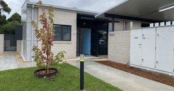'Housing's being built' assures Minister as almost 40 new public units are opened across Canberra