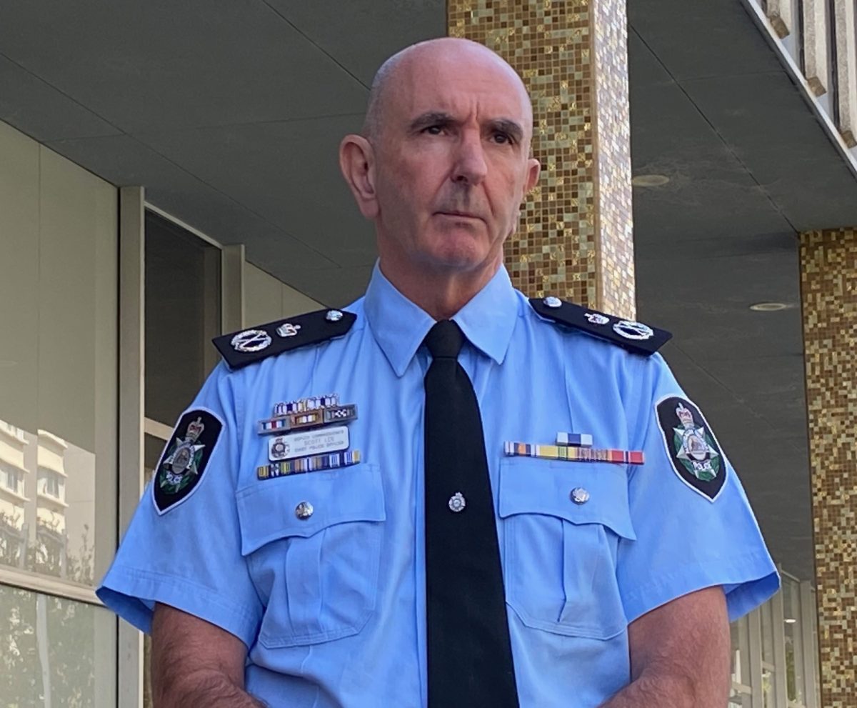 ACT Policing Chief Police Officer Scott Lee