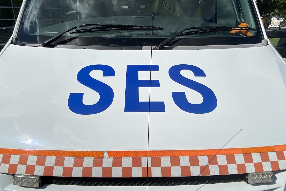SES vehicle sign