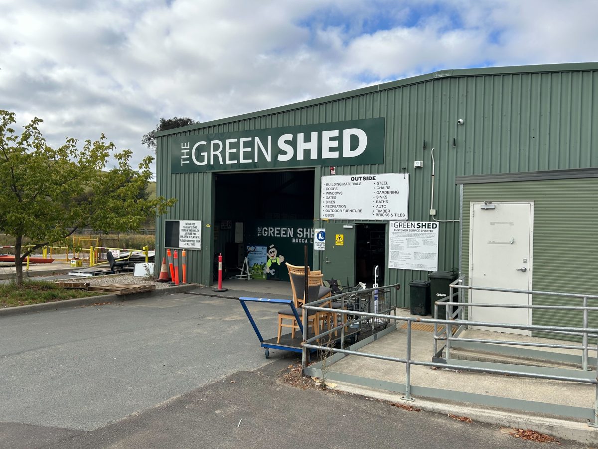 the Green Shed exterior
