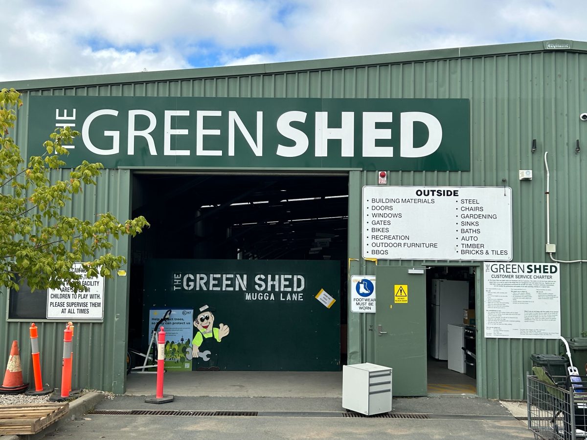 The Green Shed exterior